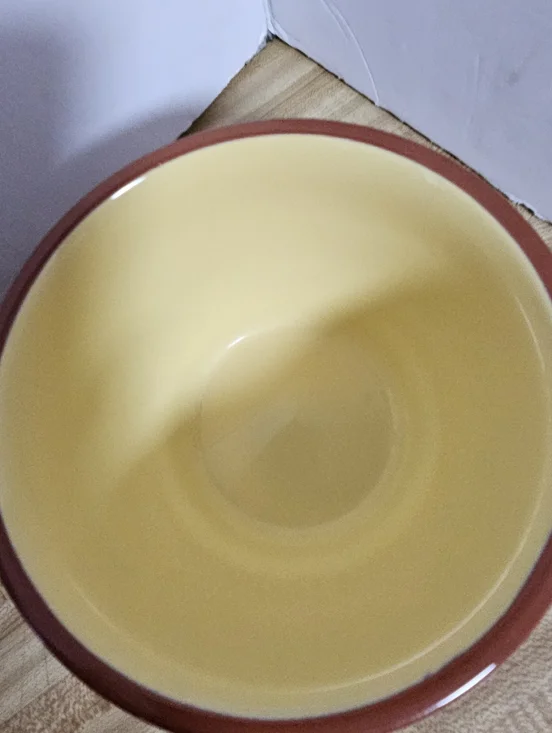 Hallmark Pet Snacks Ceramic Bowl Orange Dog Sketches Stoneware 6" Unused - Picture 4 of 6